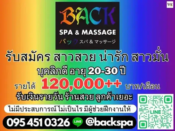 รูปภาพปก Back Spa & Massage